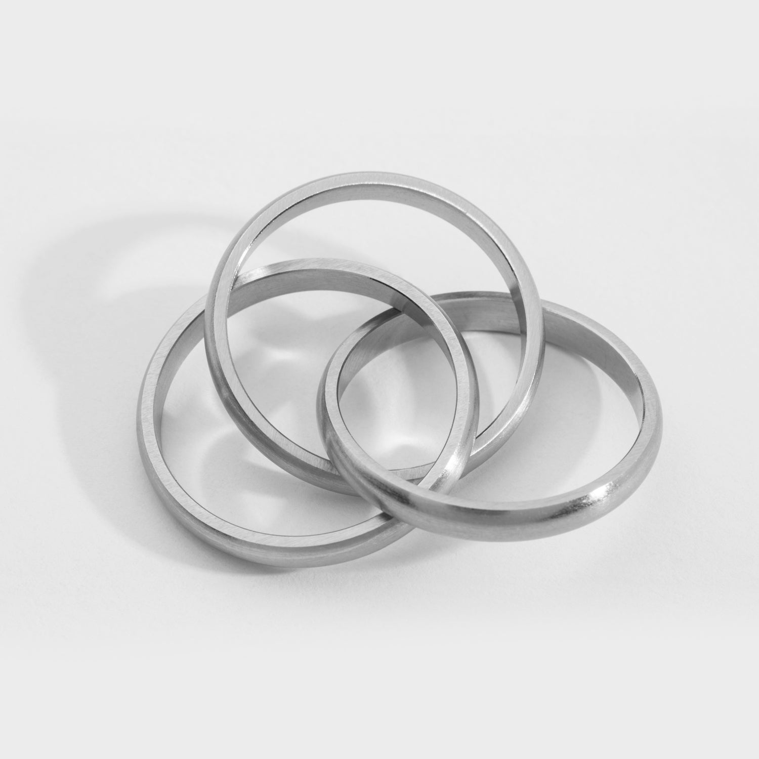 Helix band ring - Silver-toned ring