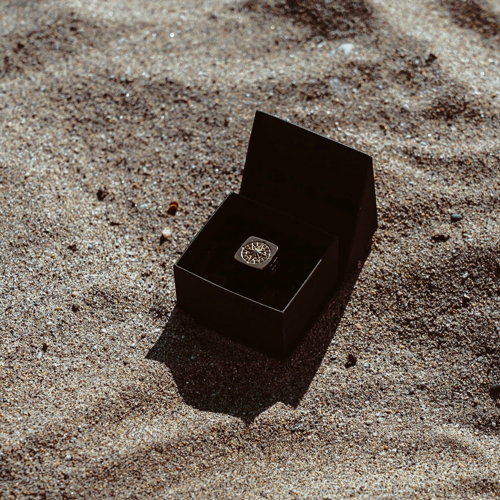 Compass Oversize Signature - Ring i guldton