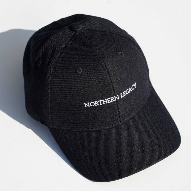 Signature Dad cap - Svart/vit