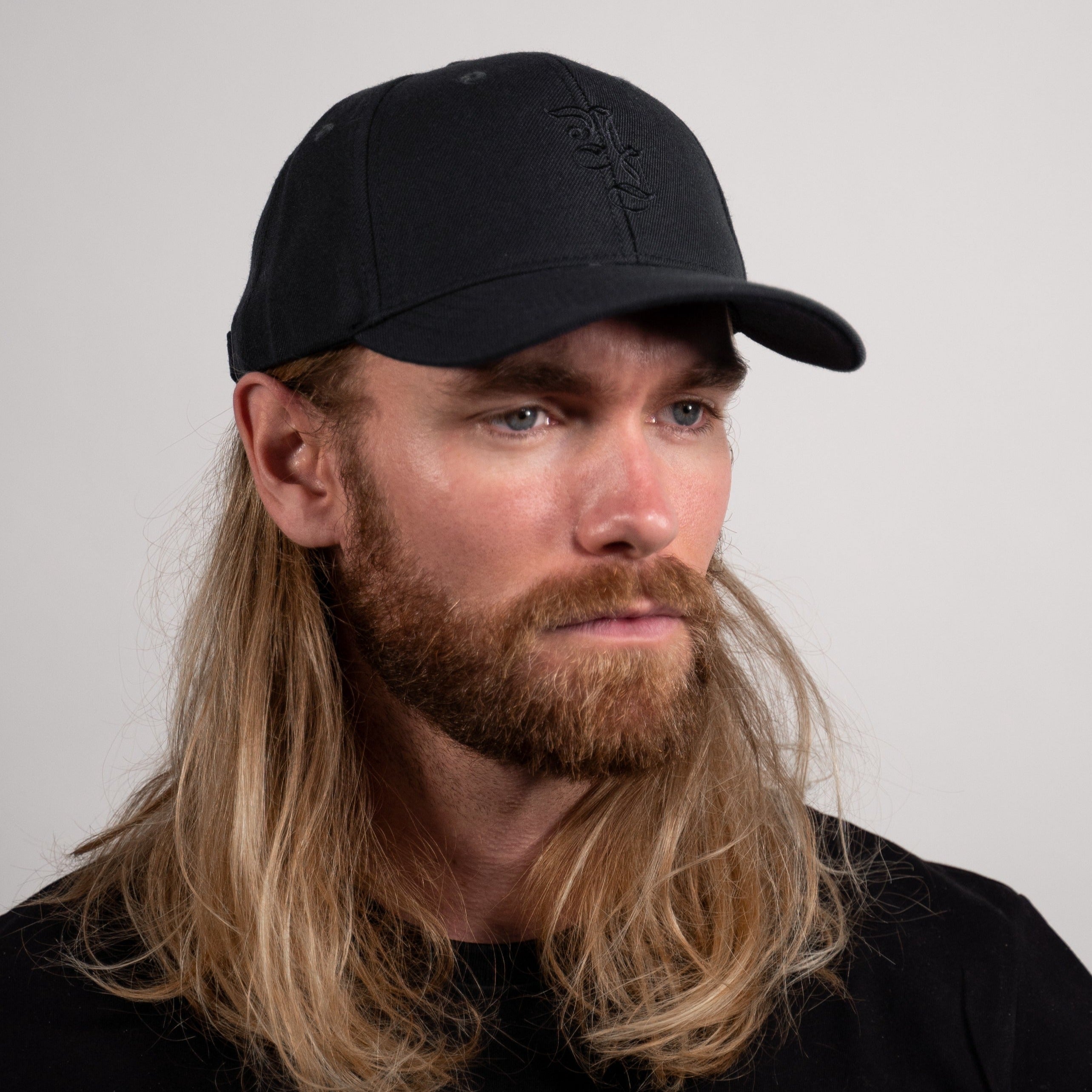 NL Lap over cap - Svart/Svart