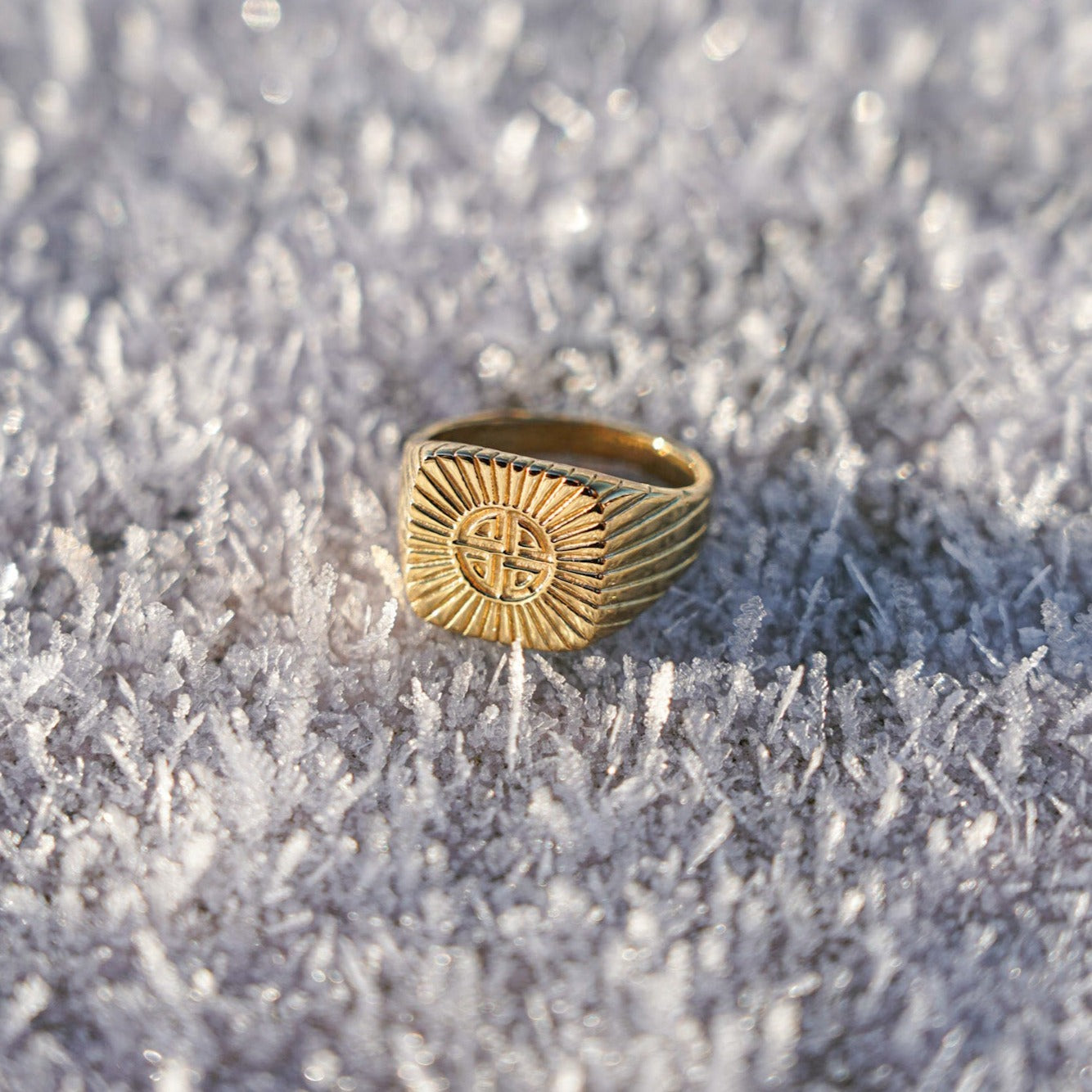 Knot Signature - Ring i guldton