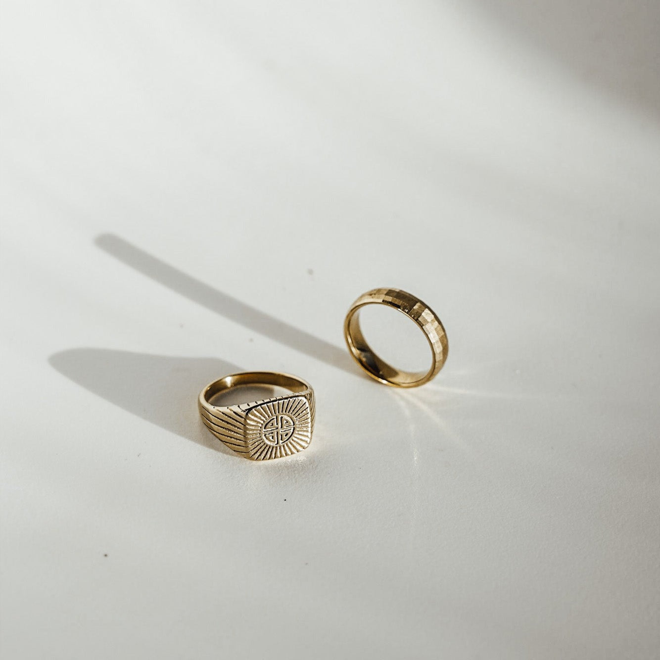 Knot Signature - Ring i guldton