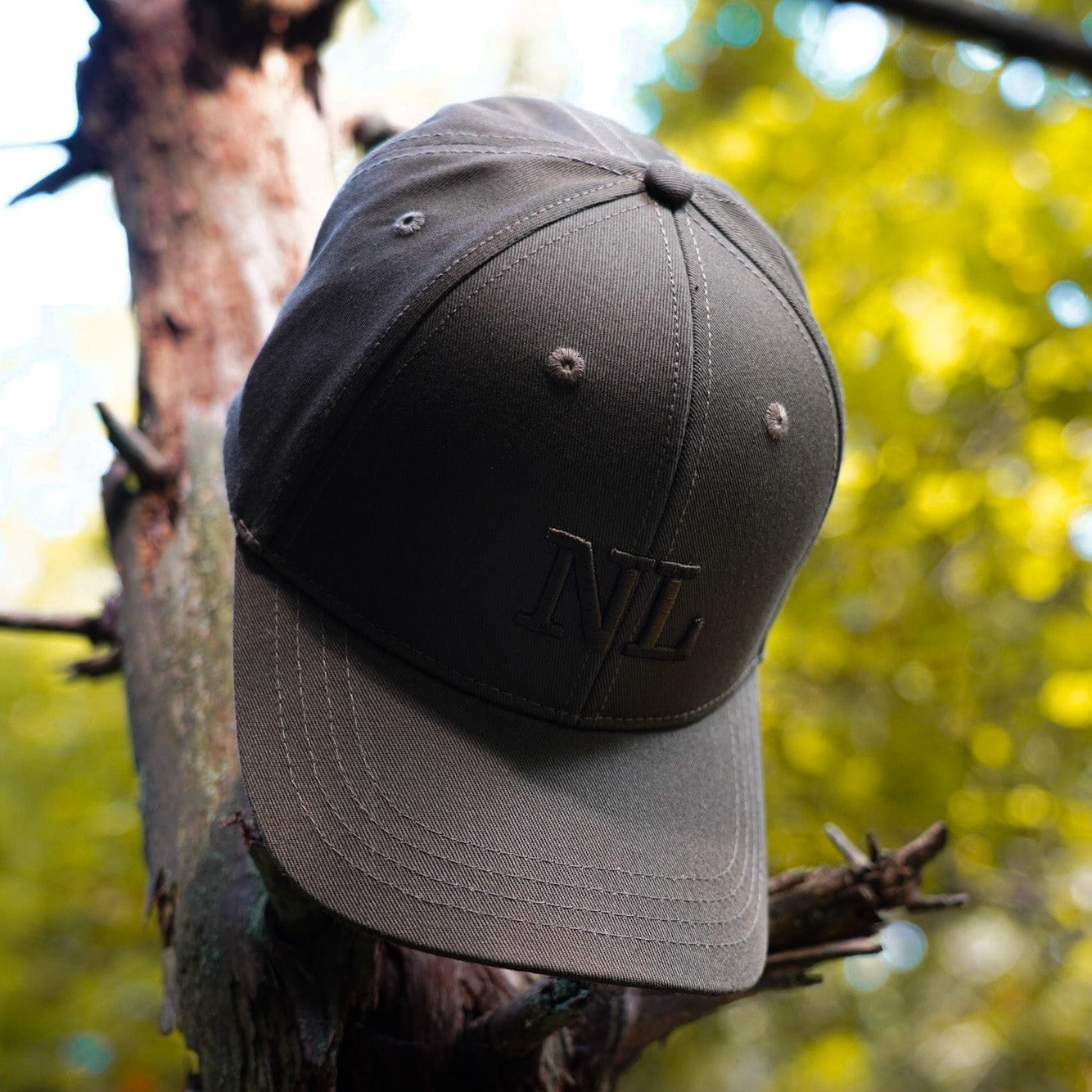 NL Dad cap - Dusty Green