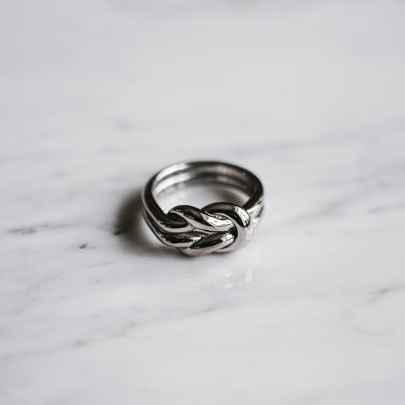 Perpetual band ring - Sølvtonet