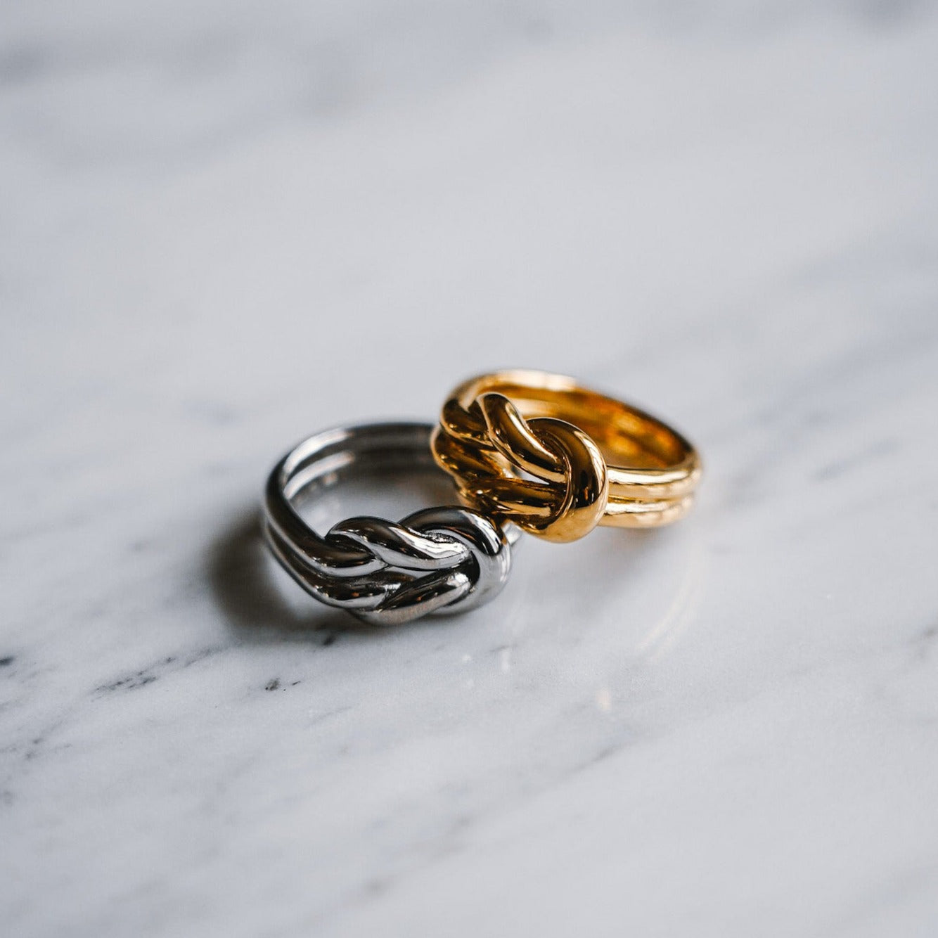 Perpetual band ring - Sølvtonet