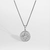 Kompass halsband 2.0 - Silvertonad