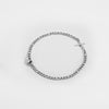 Antique kors armband - silverfärgad