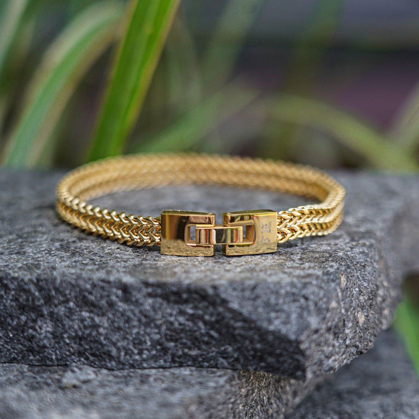 Fehu Armband - Guldton