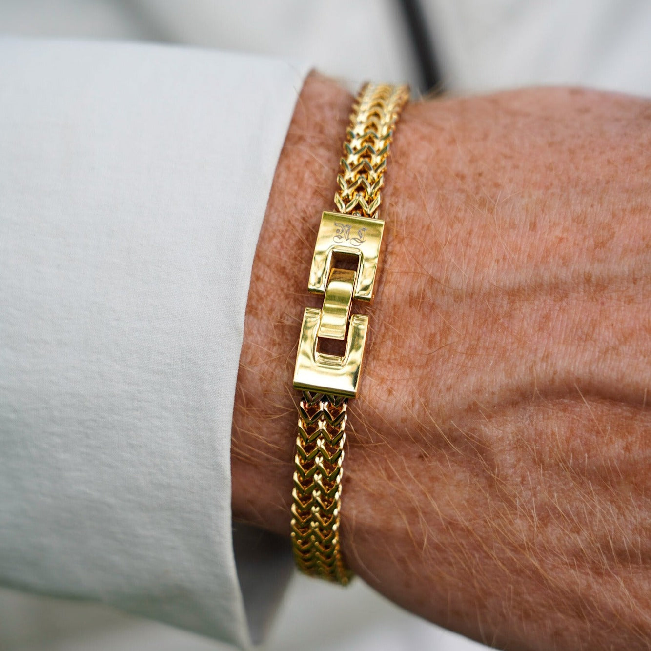 Fehu Armband - Guldton