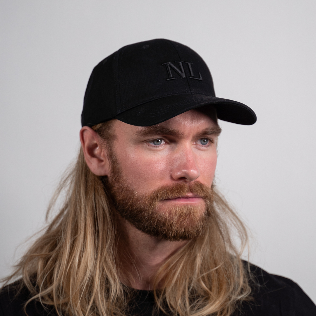 NL Dad cap - Svart/Svart