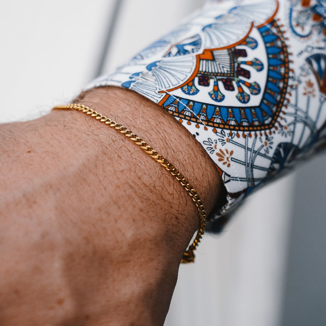 Minimal Sequence armband - Guldton