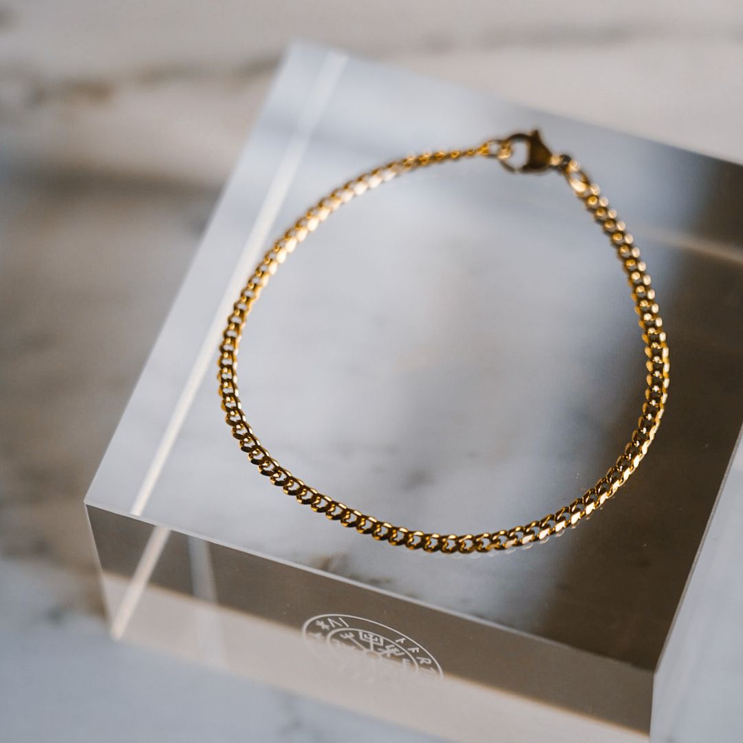 Minimal Sequence armband - Guldton