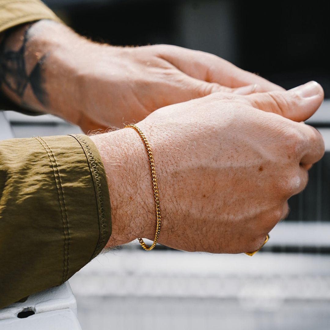 Minimal Sequence armband - Guldton