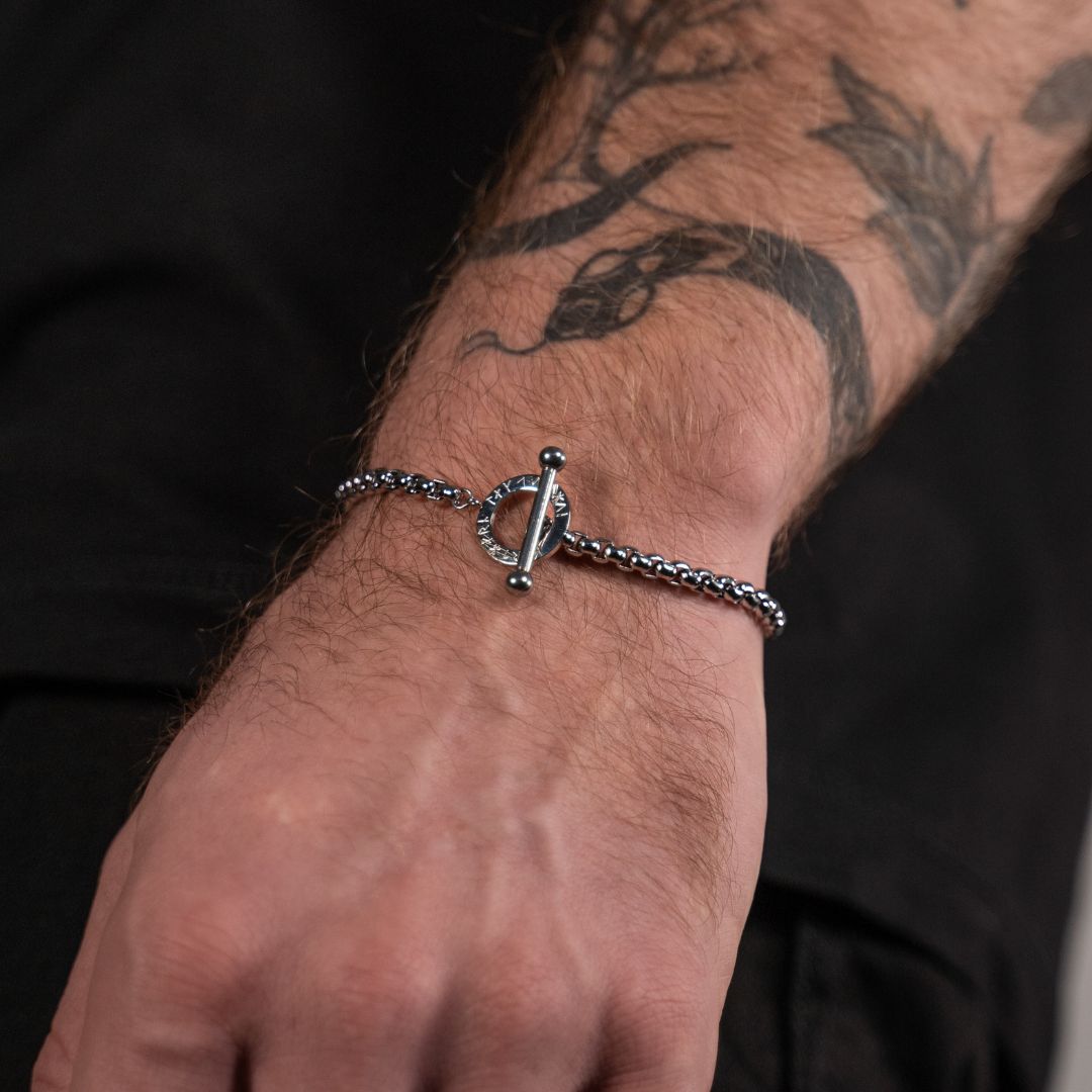 Ragnar bracelet - Silver-toned