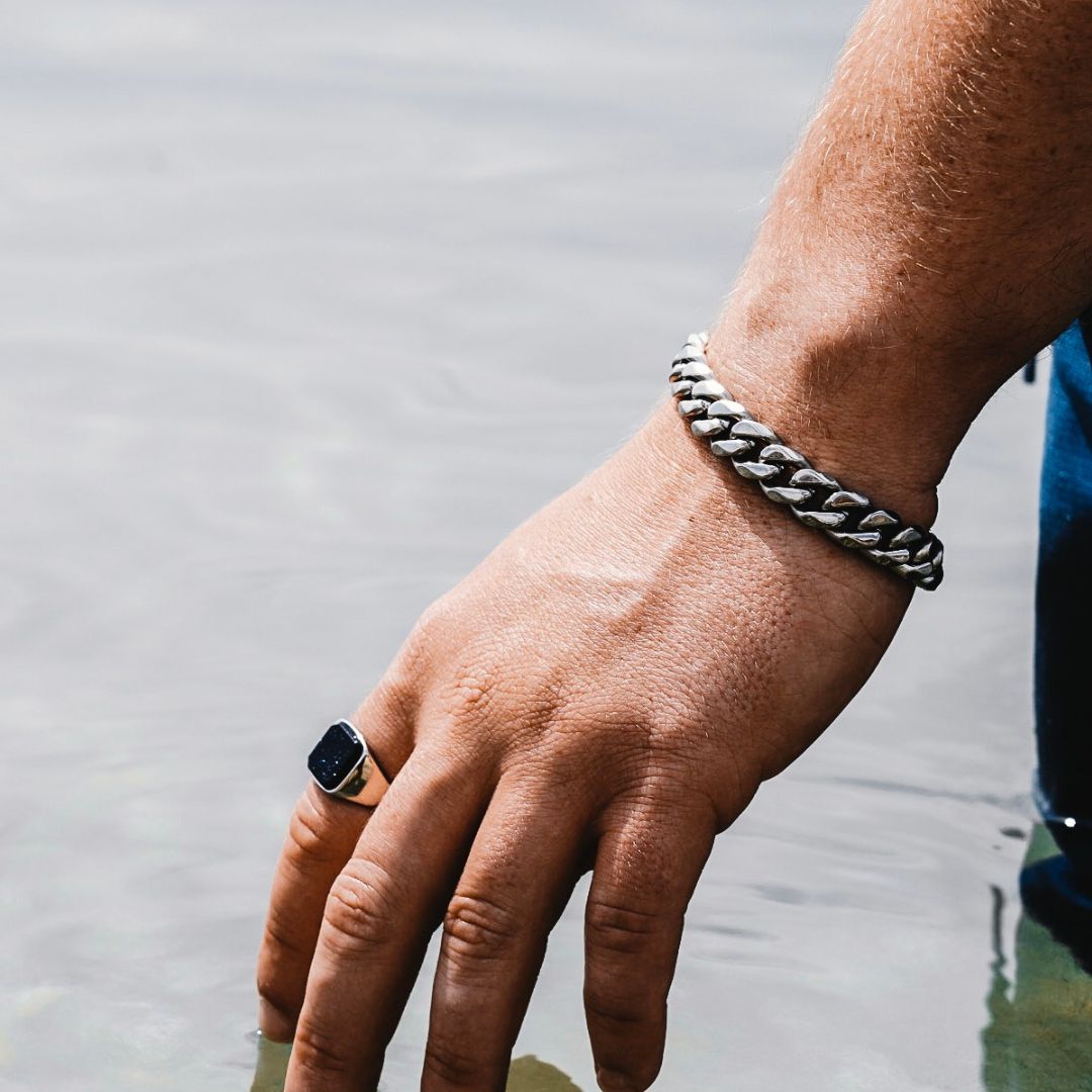 Sequence bracelet - Silver-toned