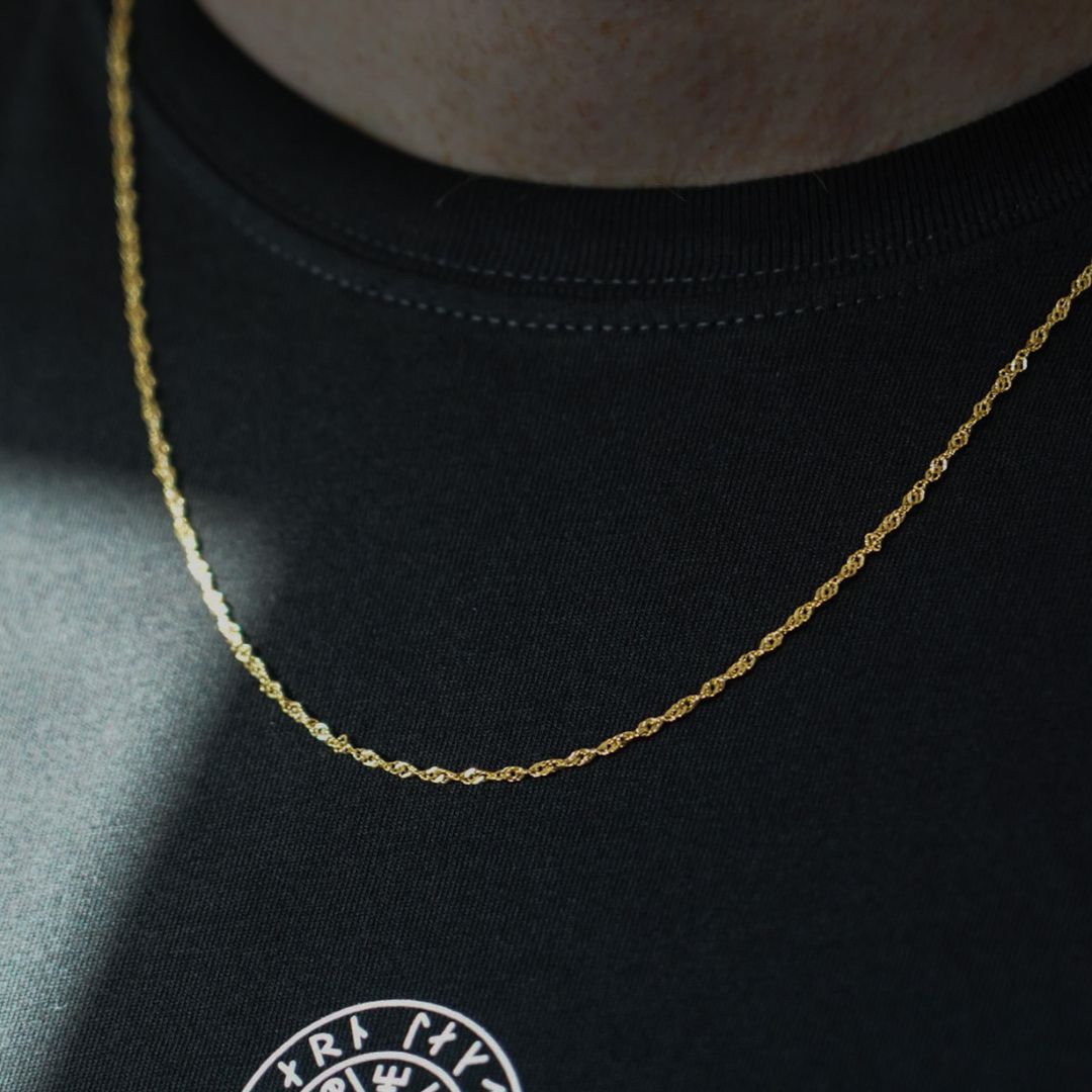 Vintage chain - Guldtonet