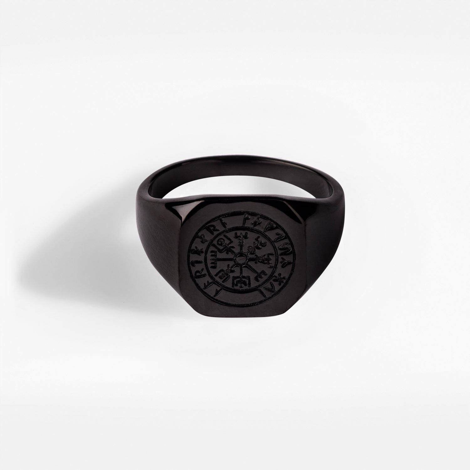Vegvisir Signature - Svart ring