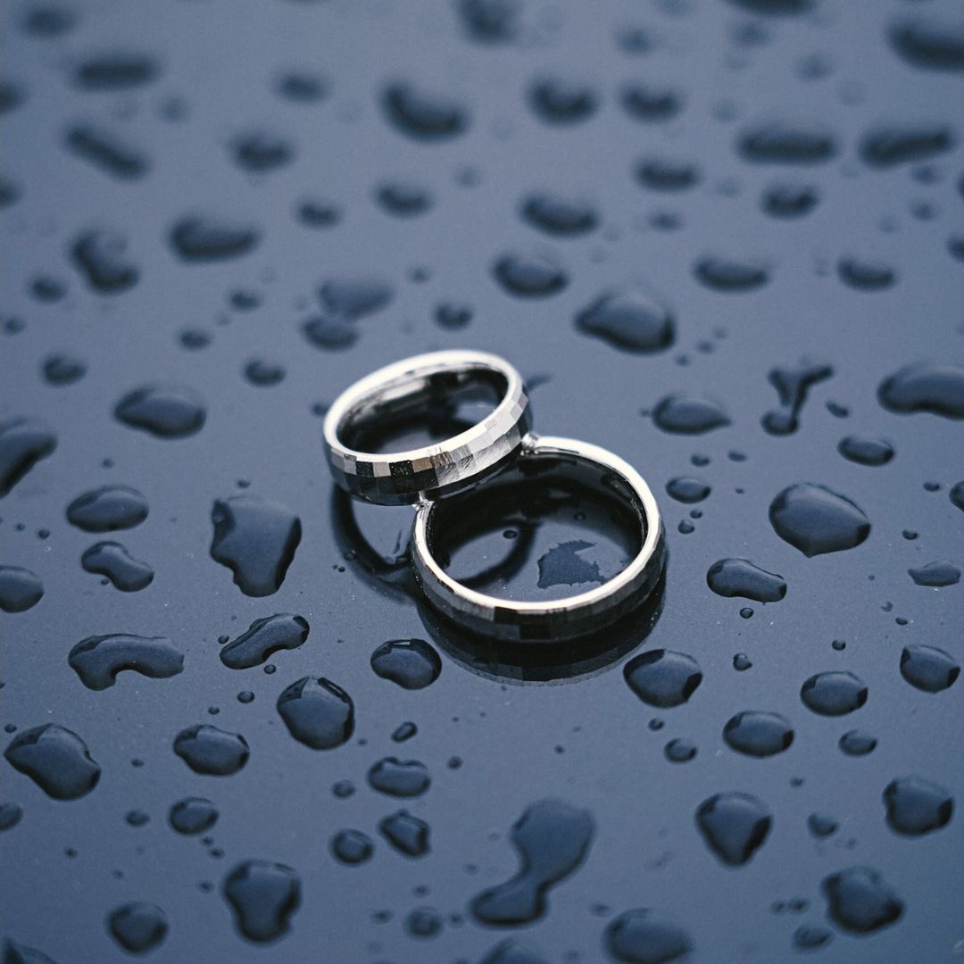 Siempre Cushion band - Silver-toned ring