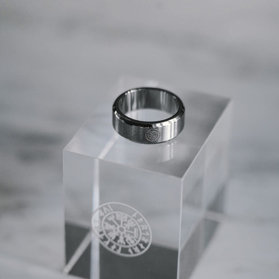 Siempre Vegvisir band - Silvertonad ring