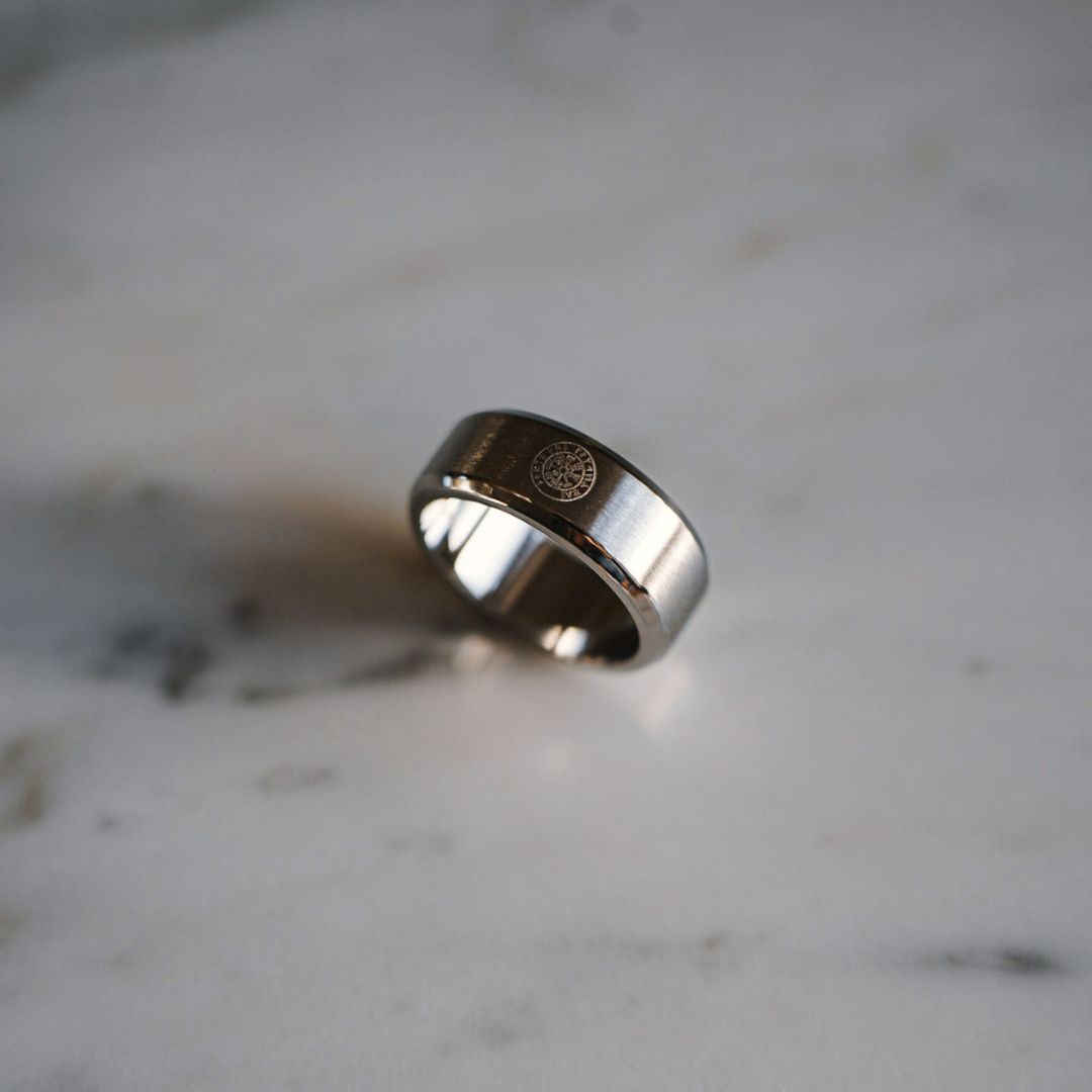 Siempre Vegvisir band - Silvertonad ring