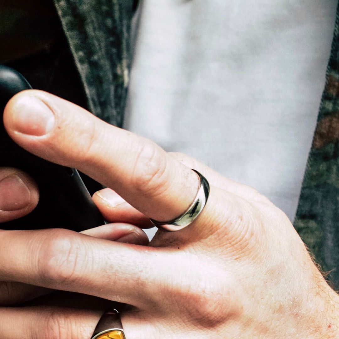 Siempre band - Silver-toned ring