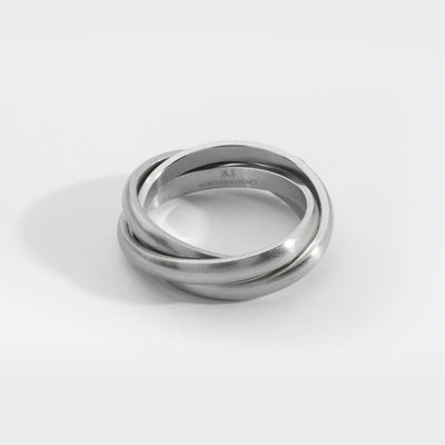 HELIX BAND RING (SØLV)
