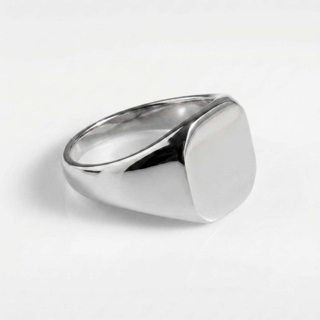Classic Signature - Silver Tone Ring