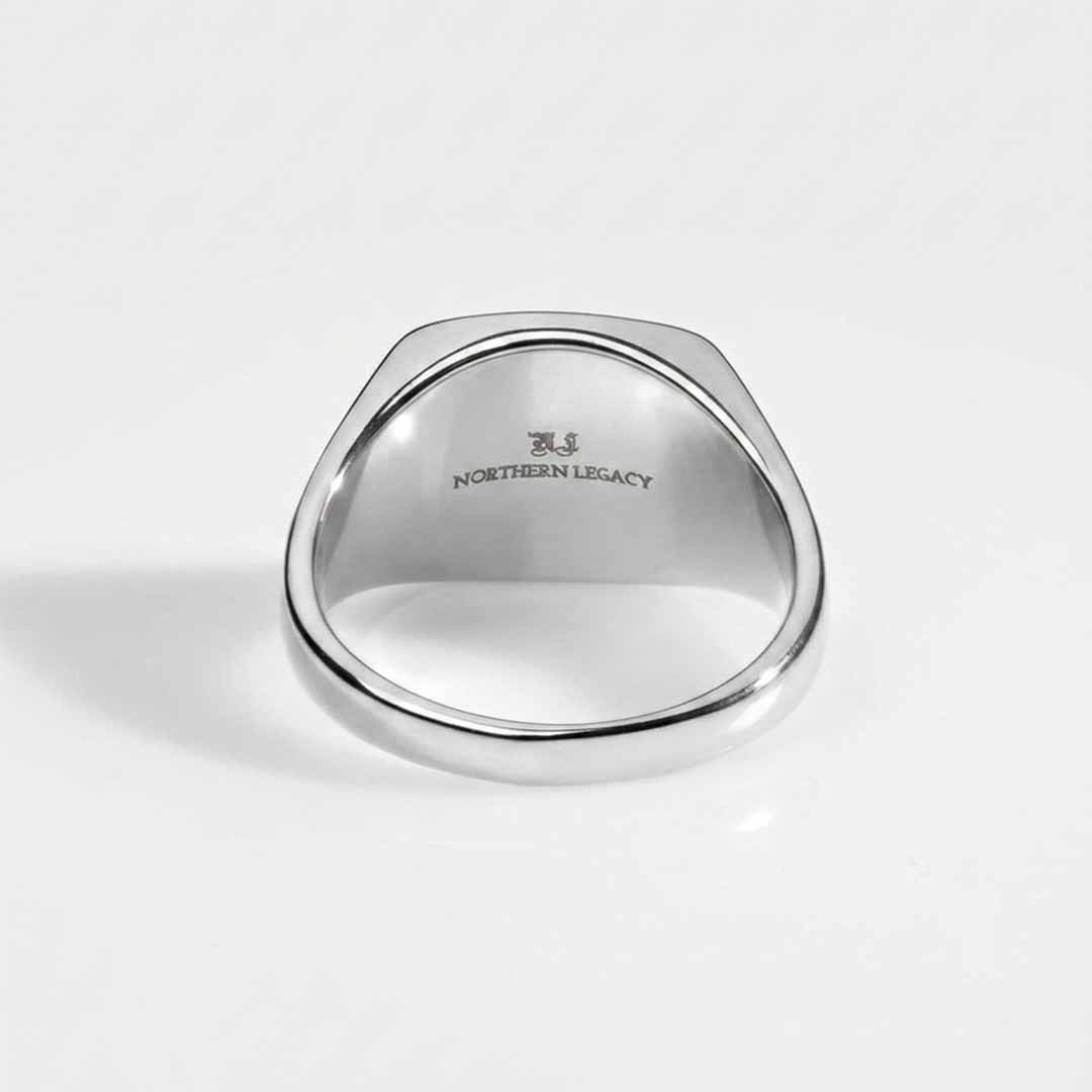 Kompass Signature - Silvertonad ring