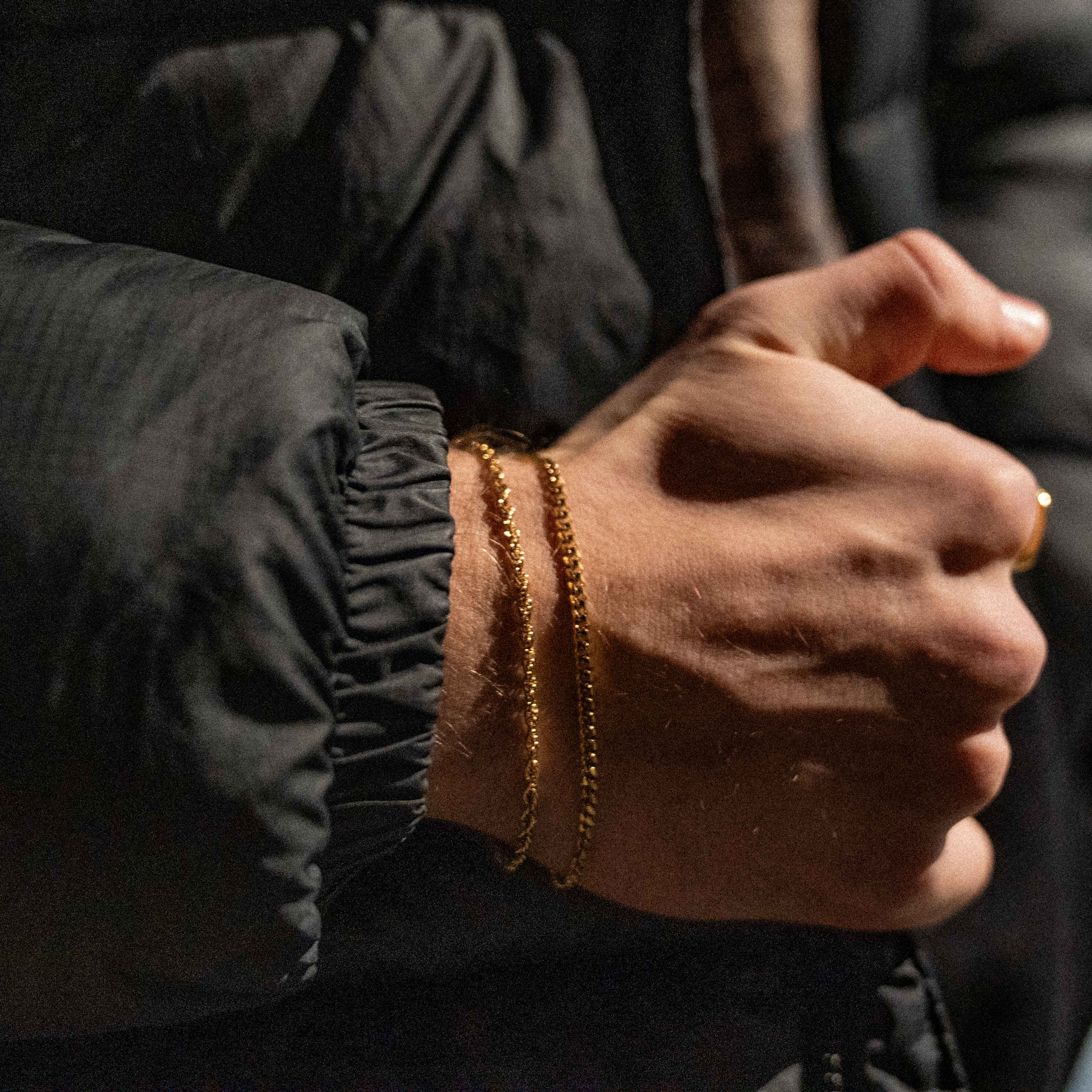 Minimal Sequence armband - Guldton