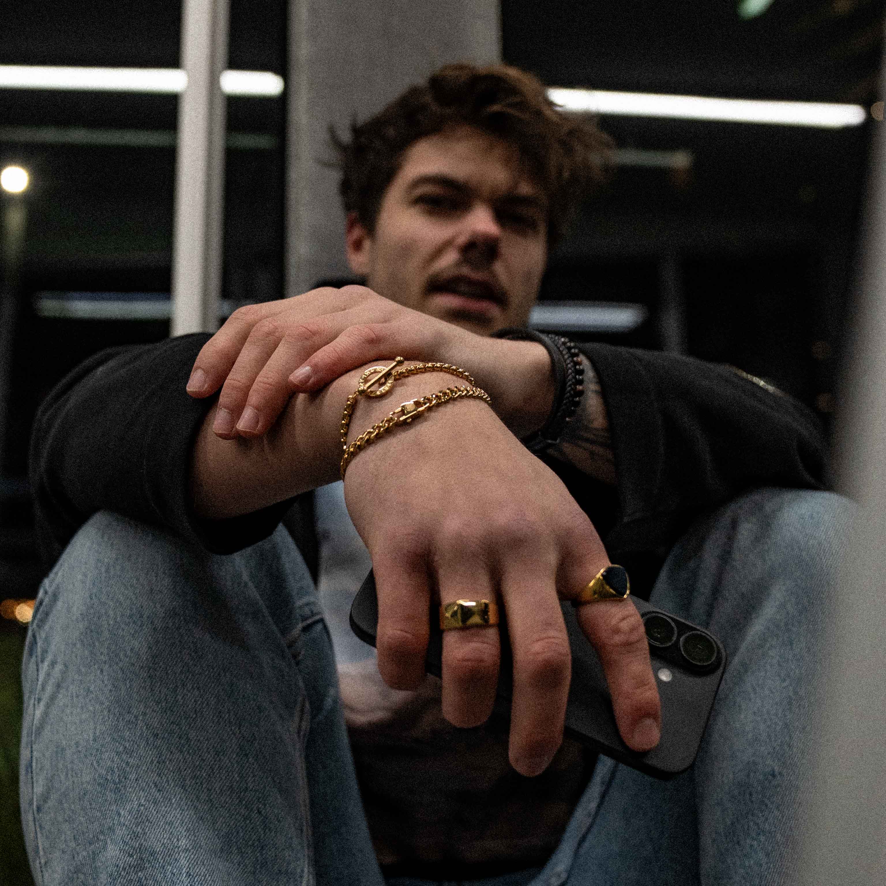 Ragnar armband - Guldton