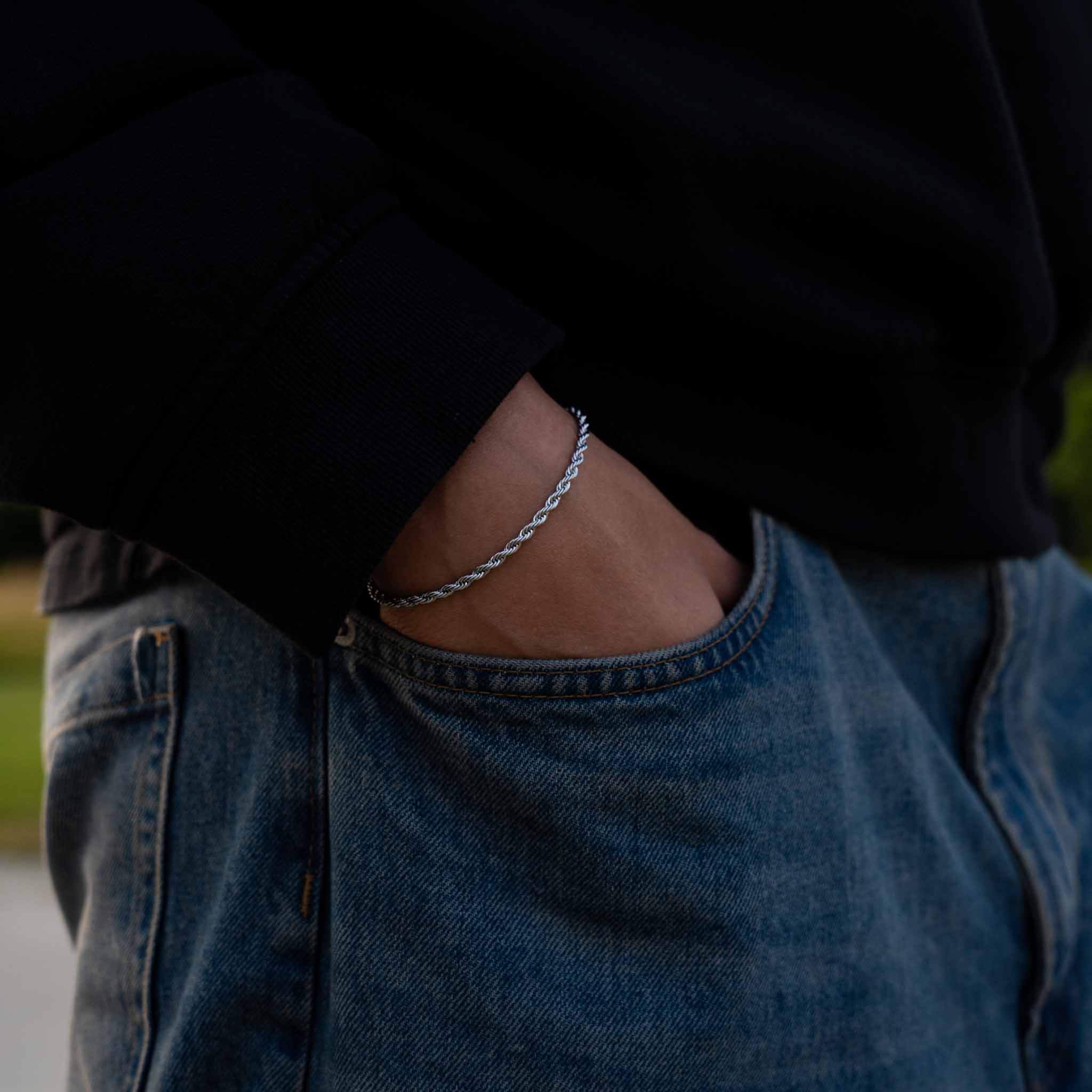 ROPE ARMBÅND (SØLV)