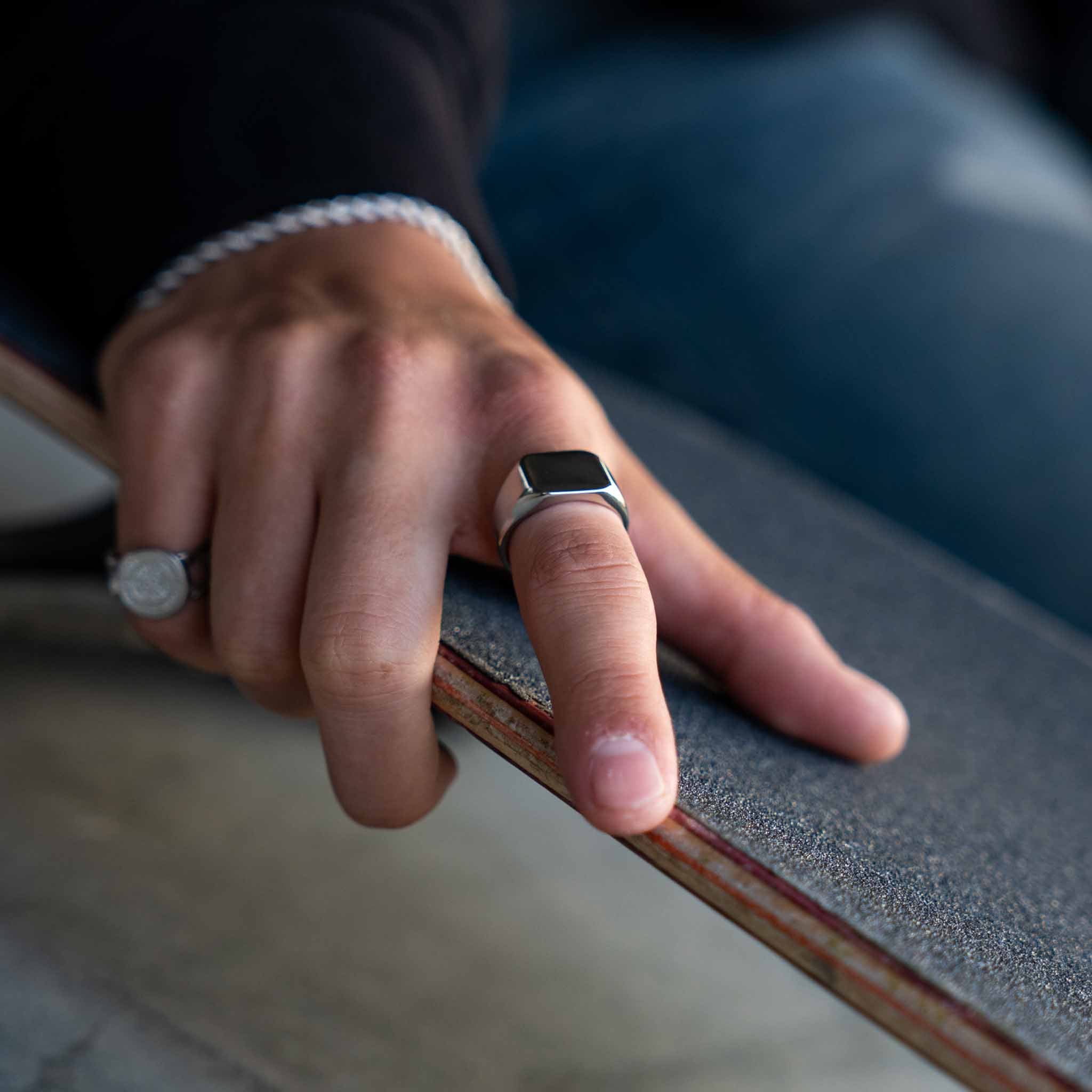 Classic Signature - Silver Tone Ring