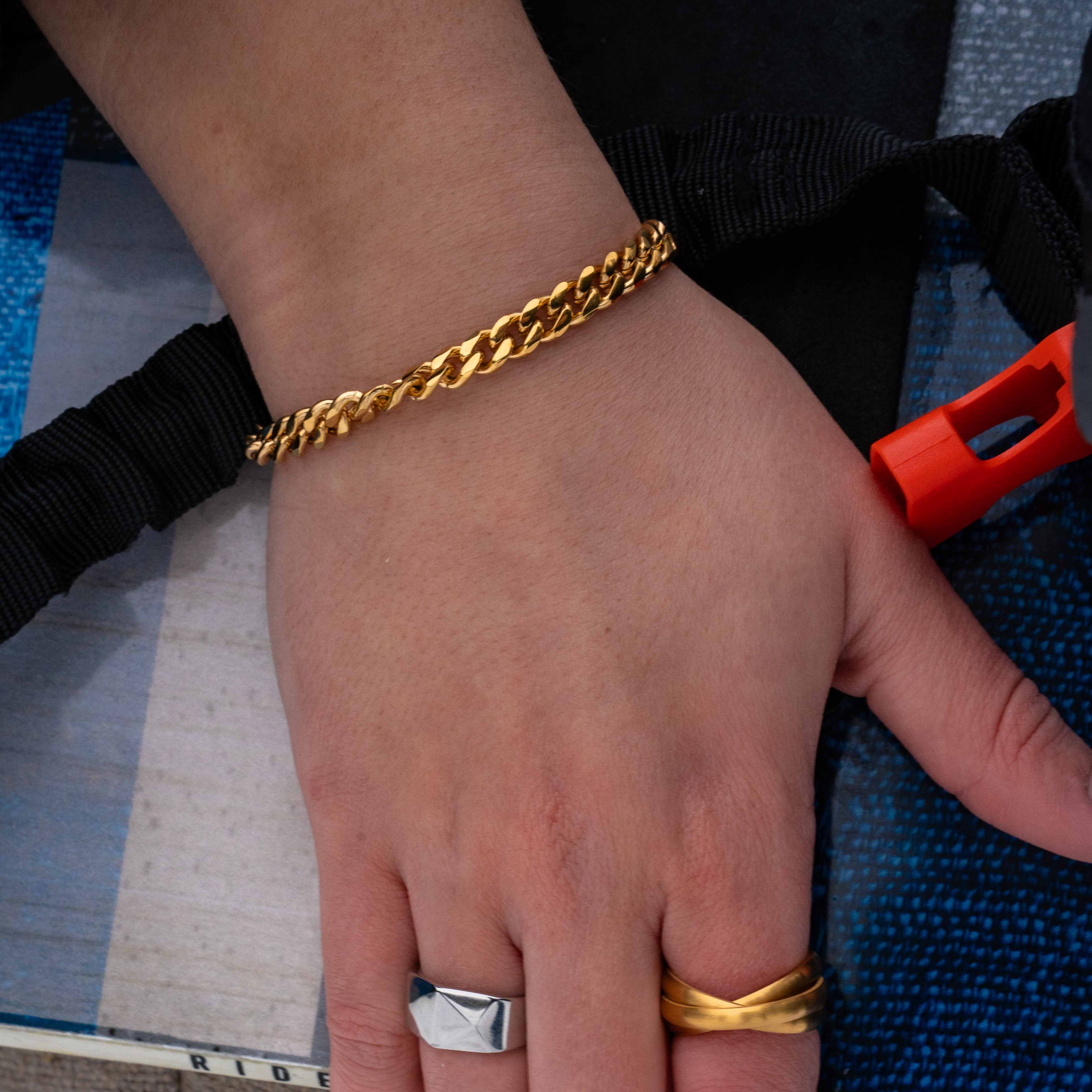 Sequence armband - Guldton