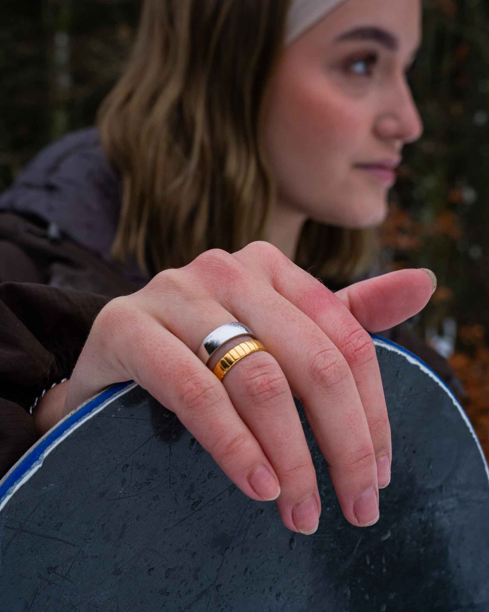 Siempre Cut band - Guldton ring