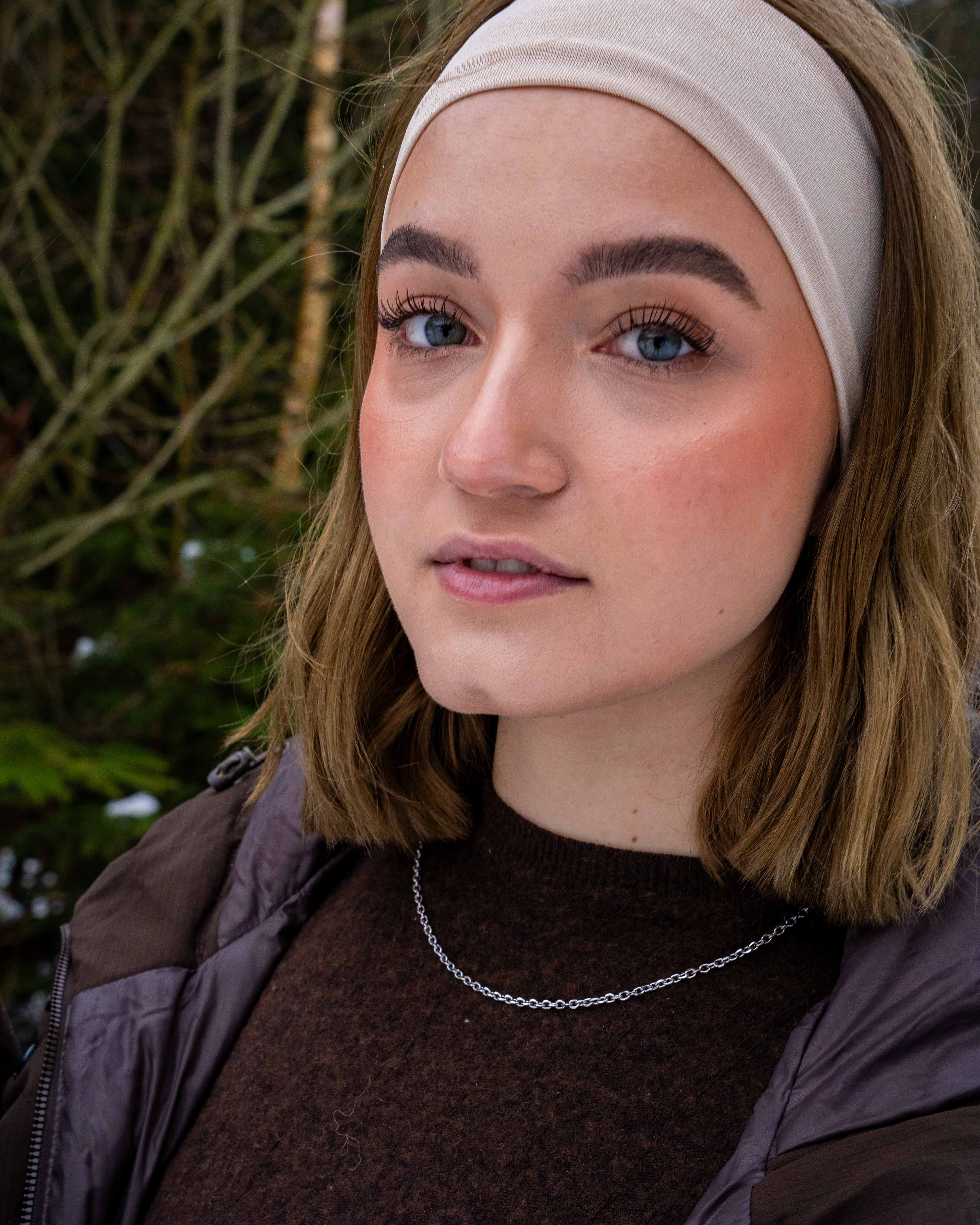 NL Cable necklace - Silver-toned