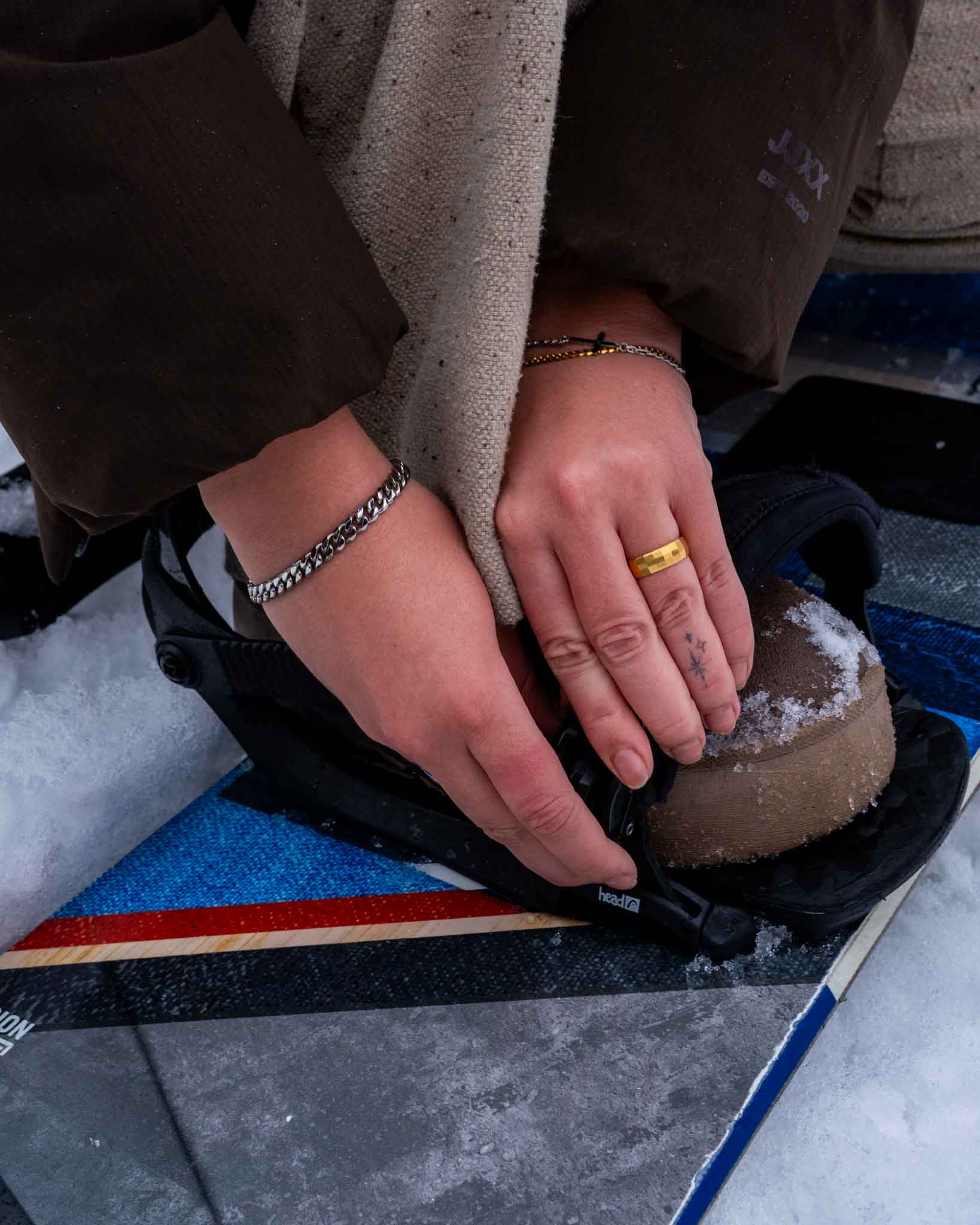 Siempre Cushion band, Guldtbelagt ring