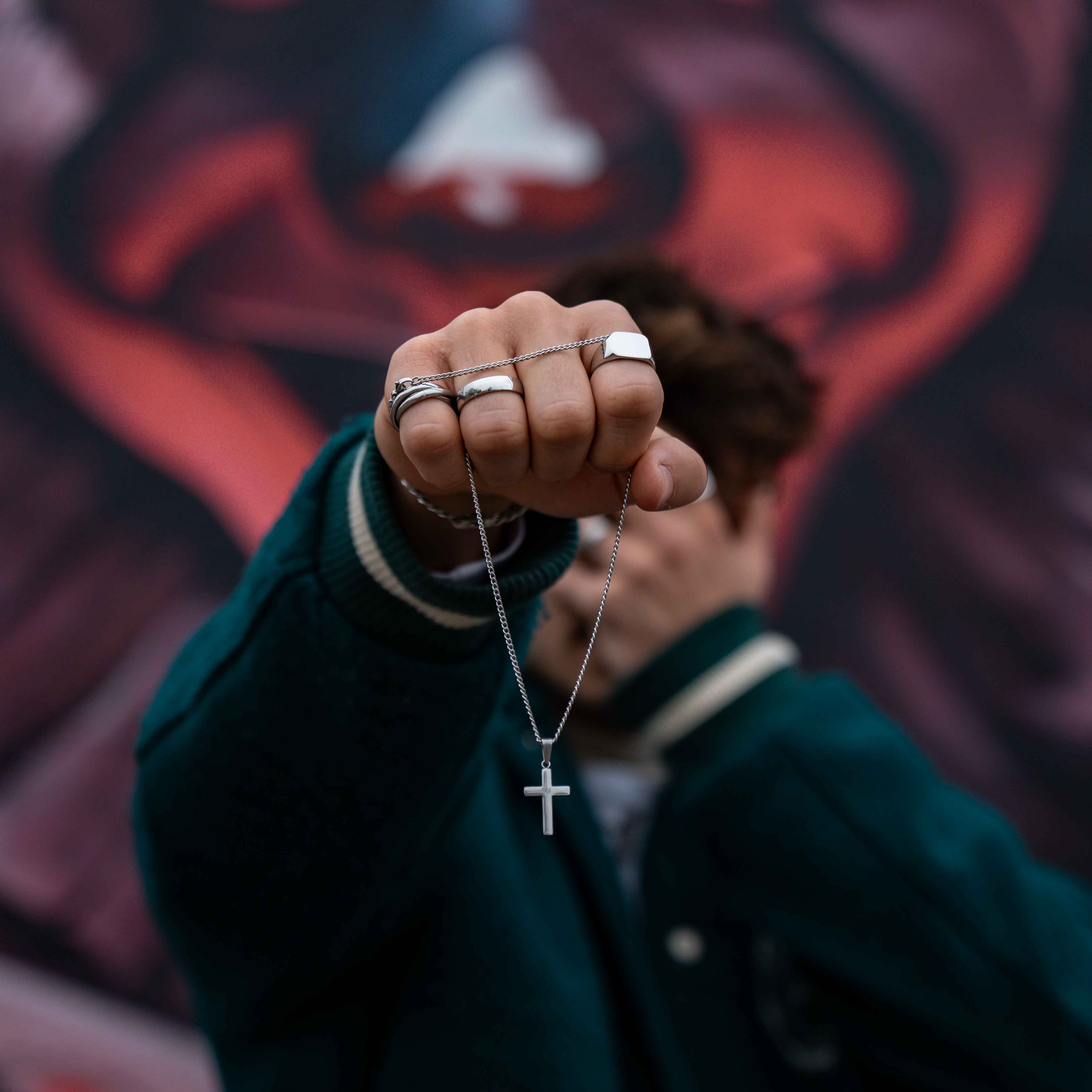 Kors halsband - Silverton