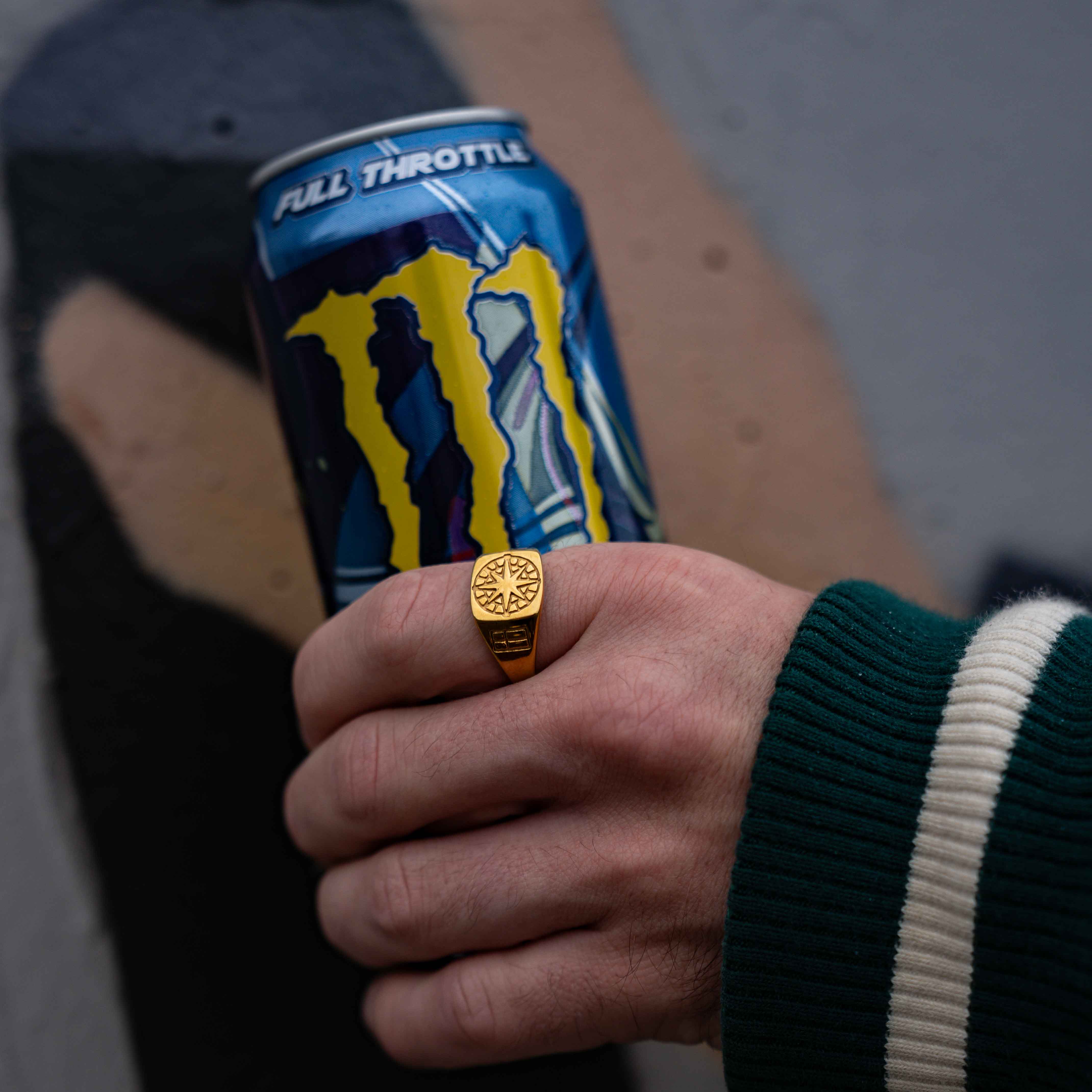 Compass Signature - Ring i guldton