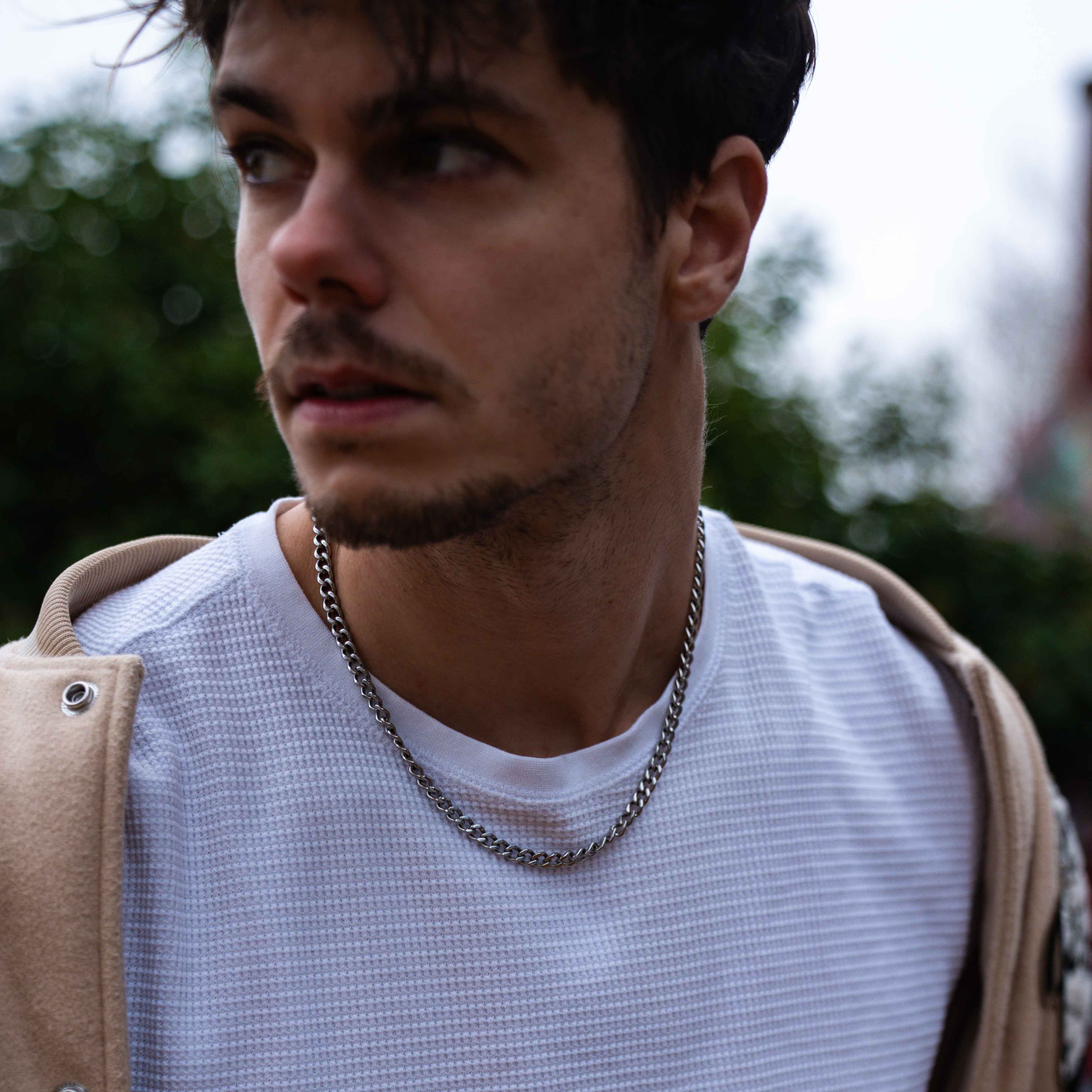 NL Sequence necklace - Silver-toned