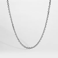 NL Cable necklace - Silver-toned