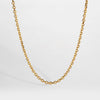 NL Cable necklace - Gold-toned