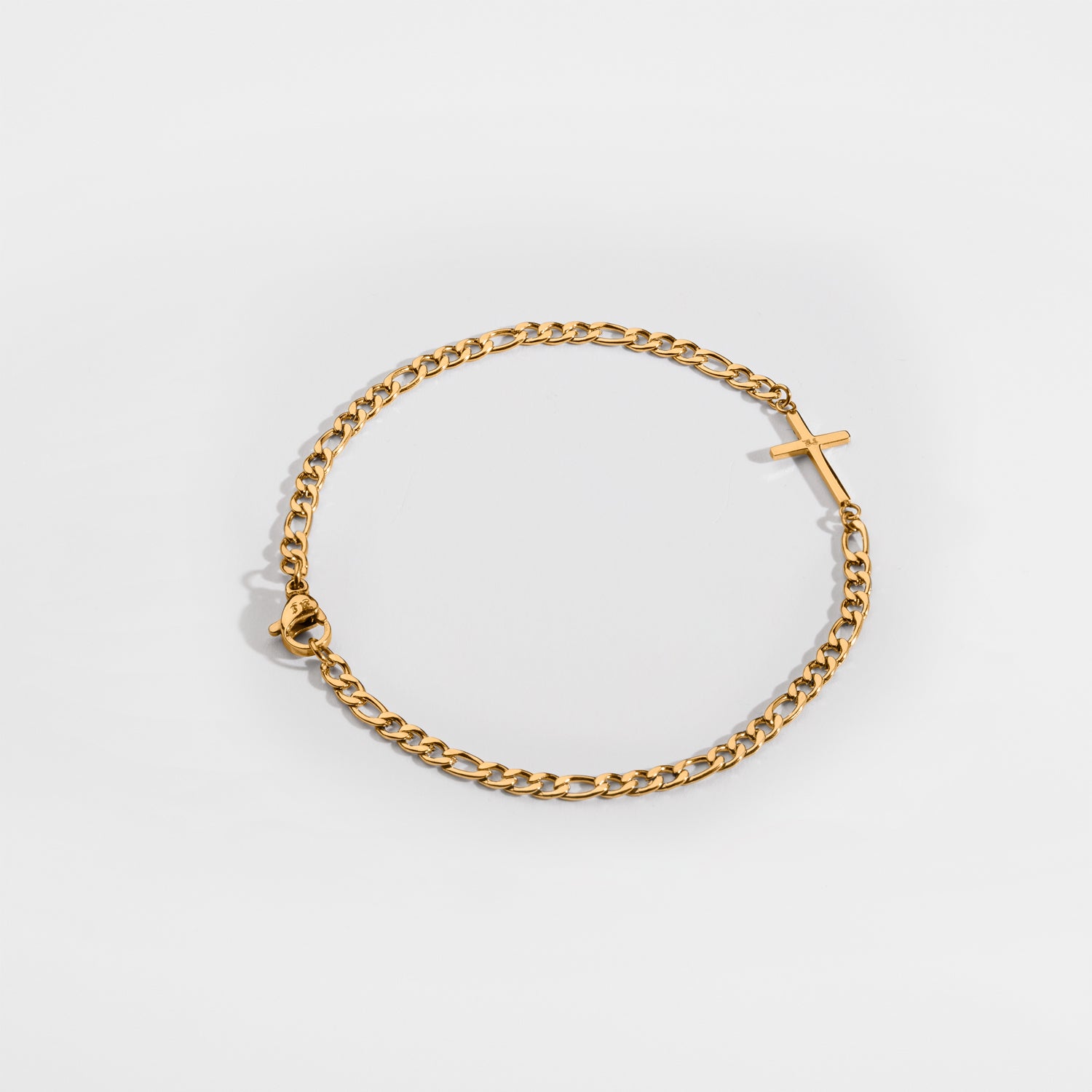 Antik korsarmband - guldton