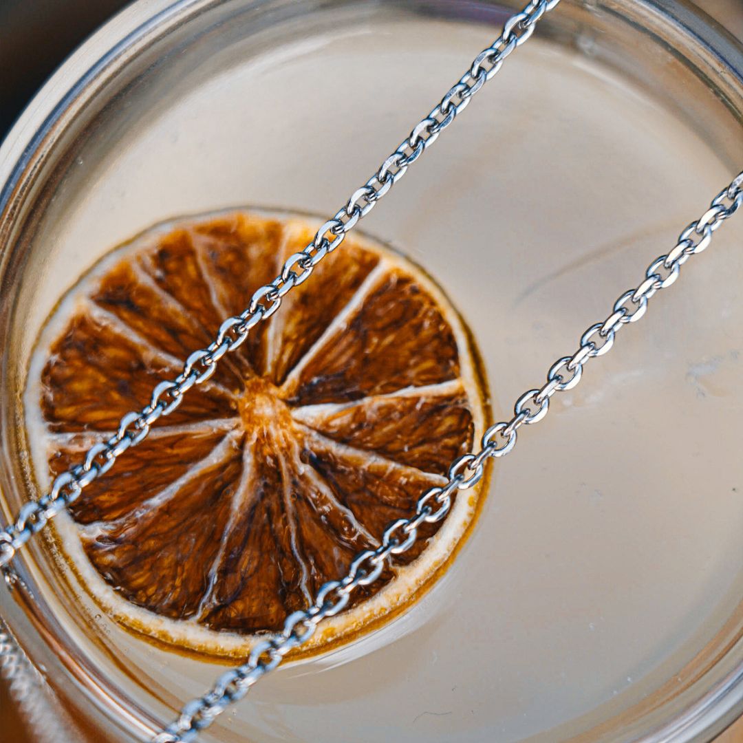 NL Cable necklace - Silver-toned