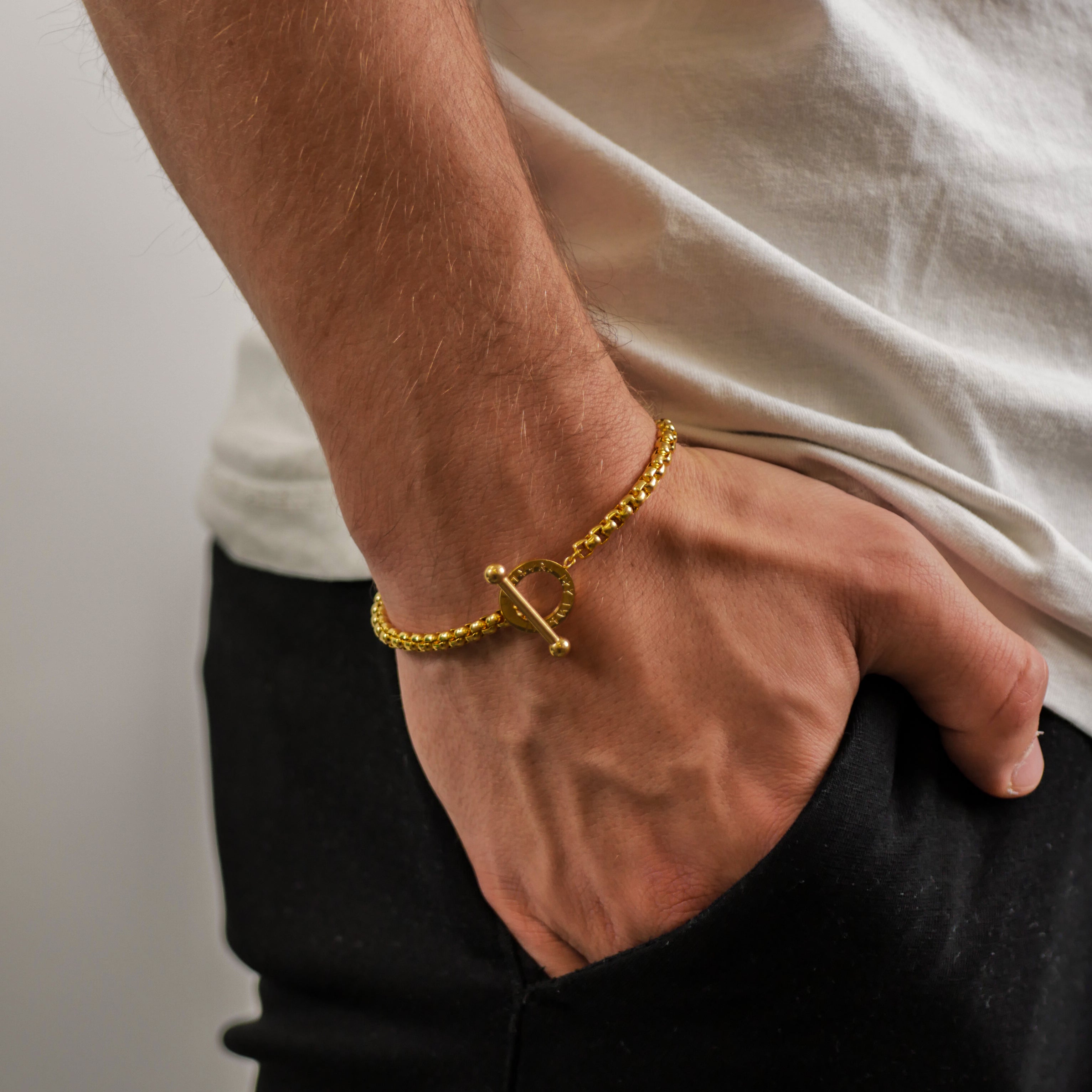 Ragnar bracelet - Gold-toned