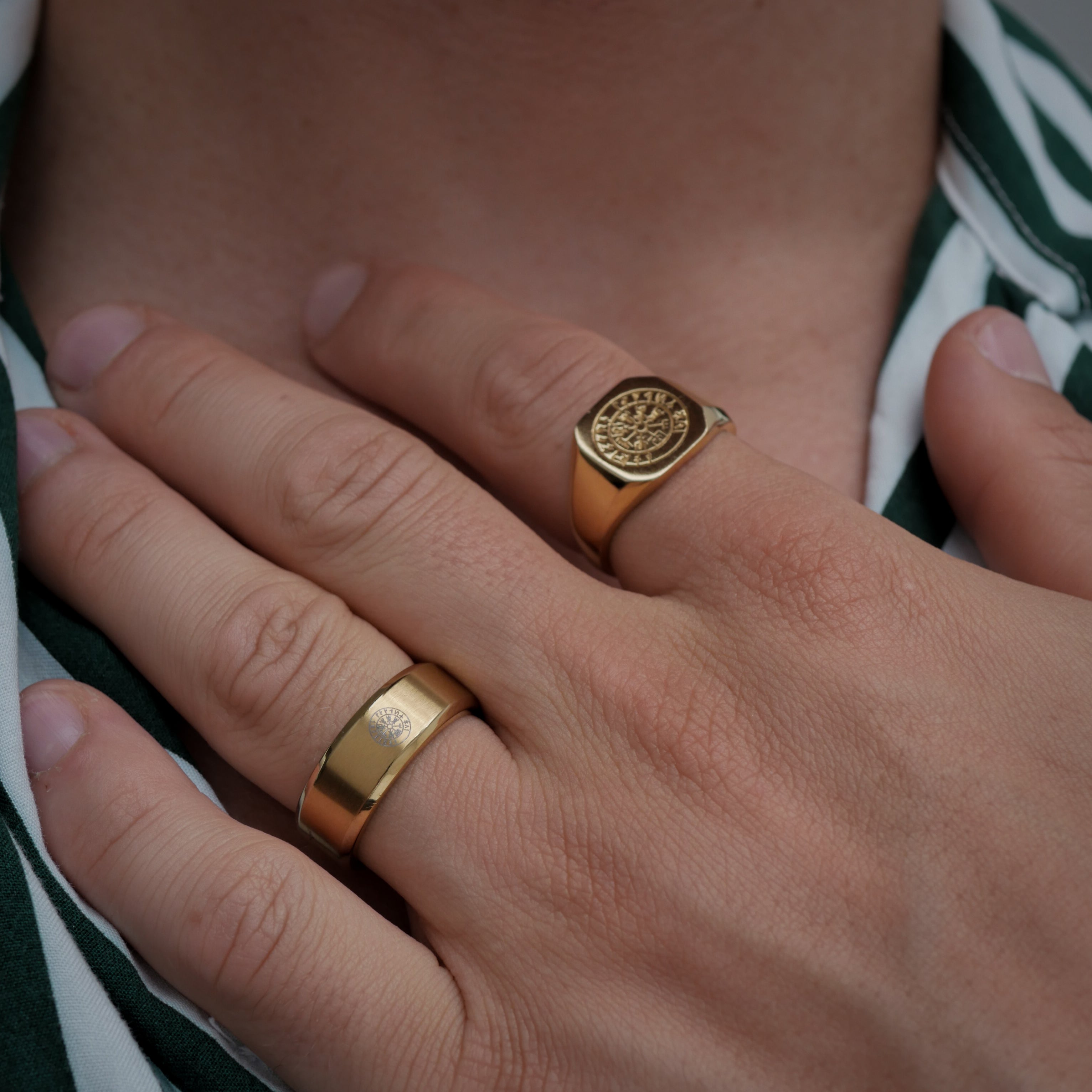 Vegvisir + Siempre Bundle - Gold-toned