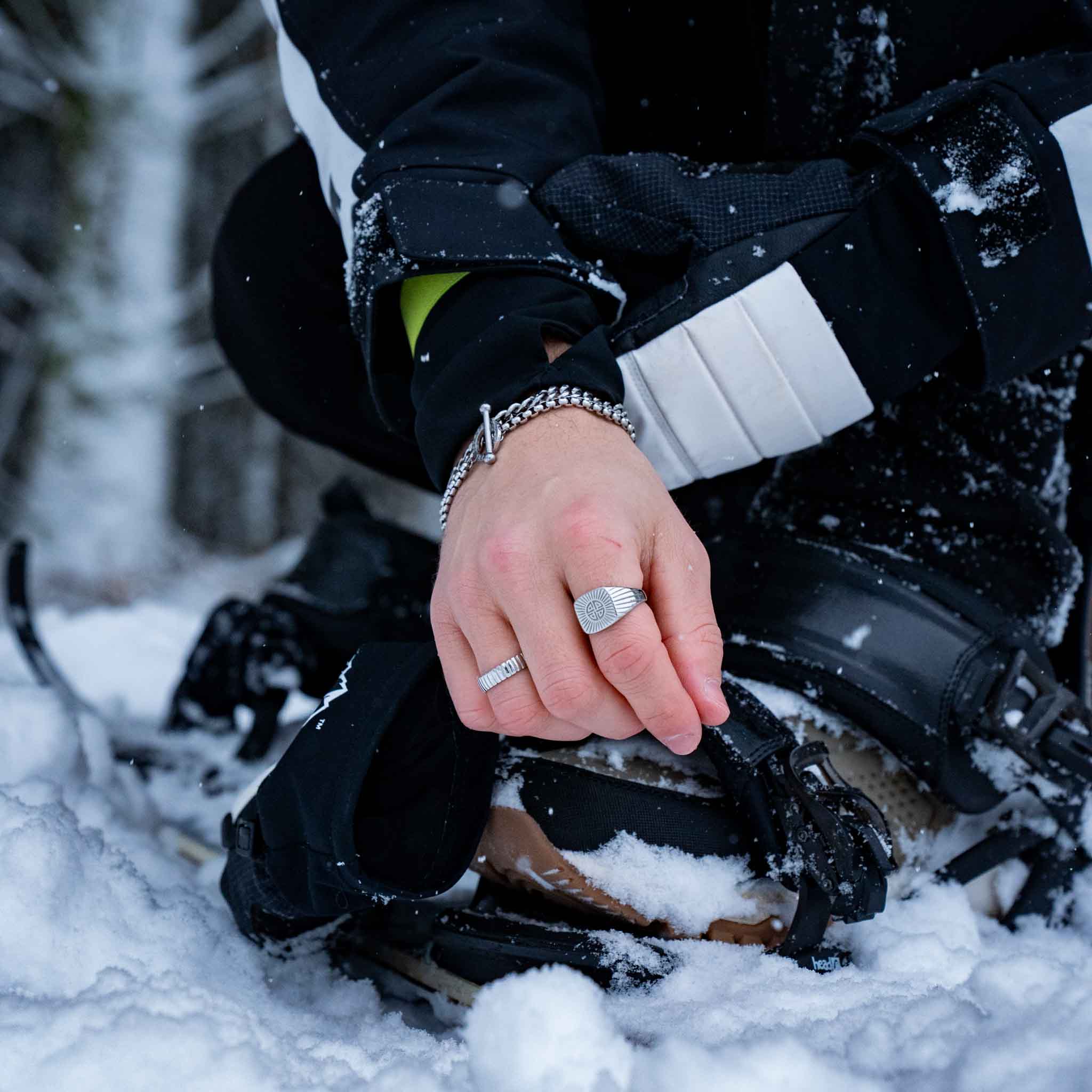 Siempre Cut band - Silverton ring