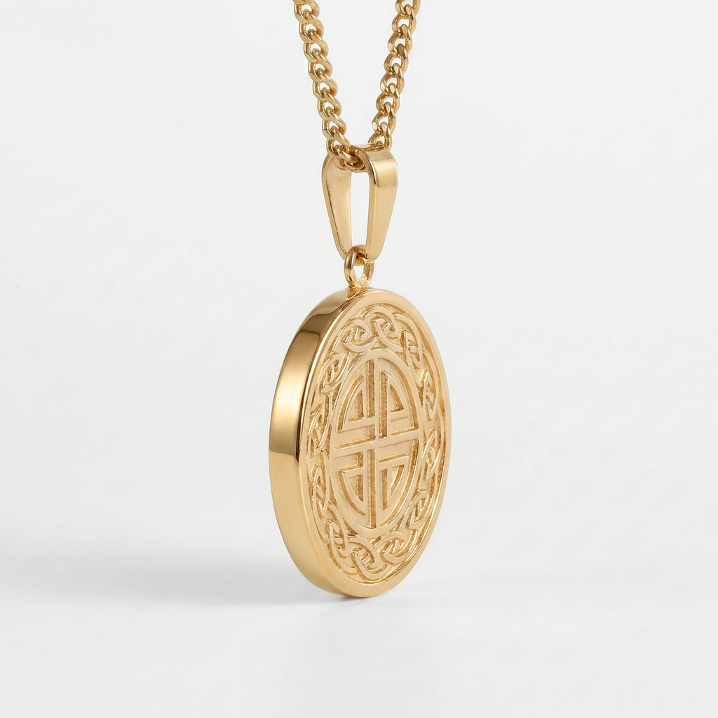 KNOT HALSKÆDE (GULD)