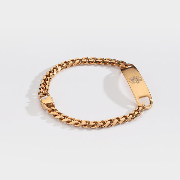 SEQUENCE TAG ARMBÅND (GULD)