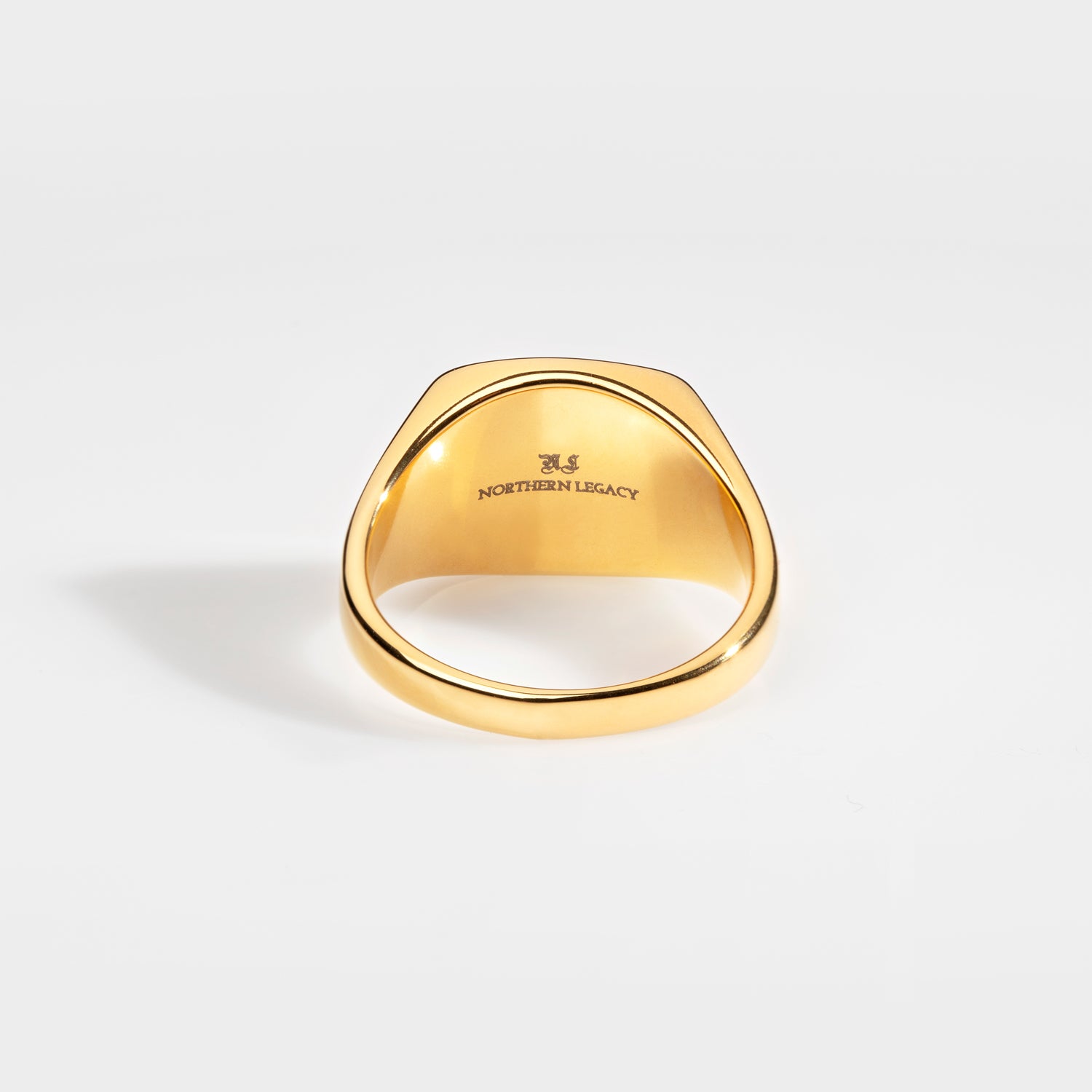 Classic Signature - guldfärgad ring