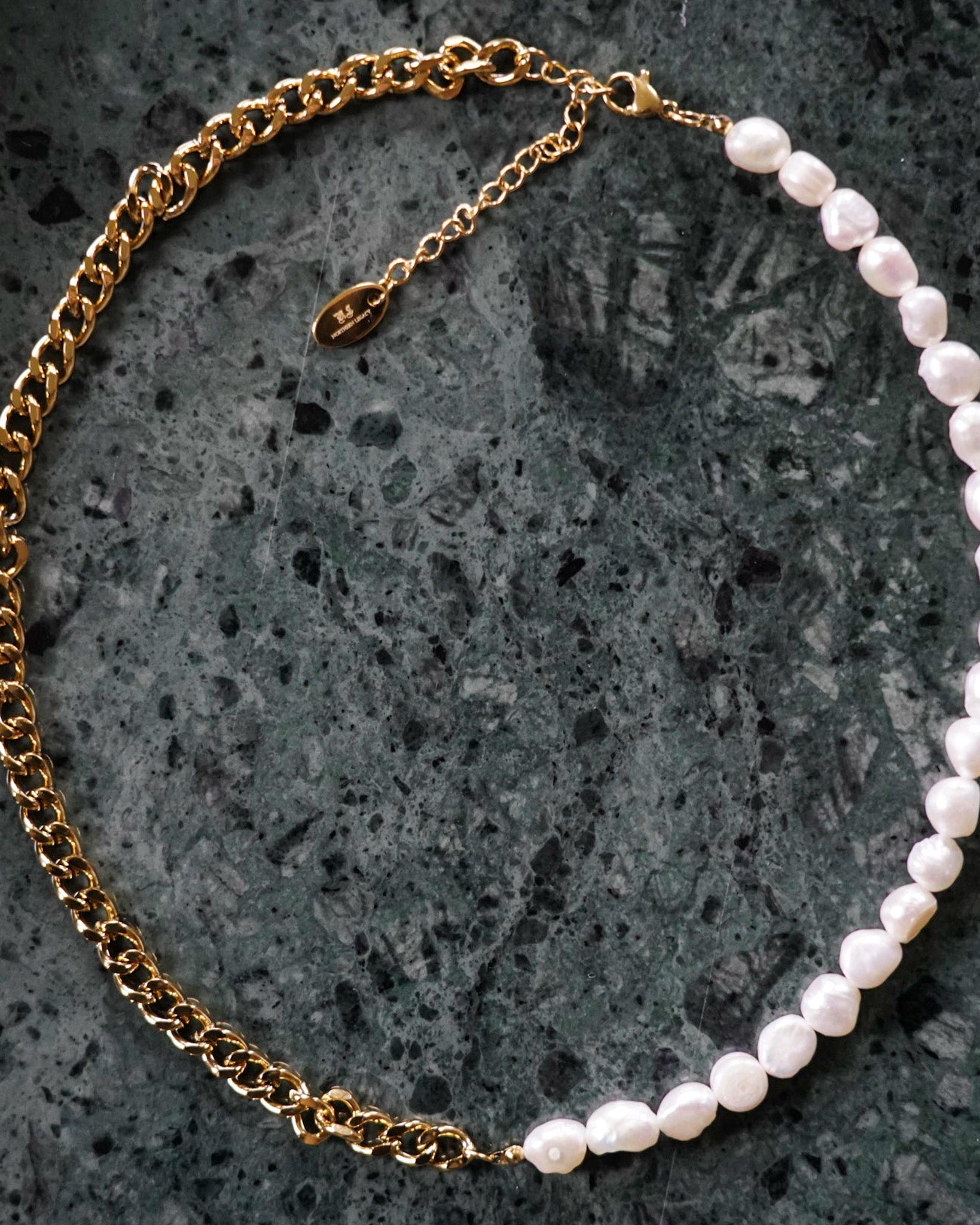 NL Kattegat Pearl pendant - Gold-toned